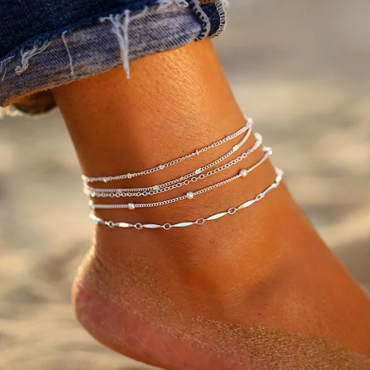 Five Layer Anklet
