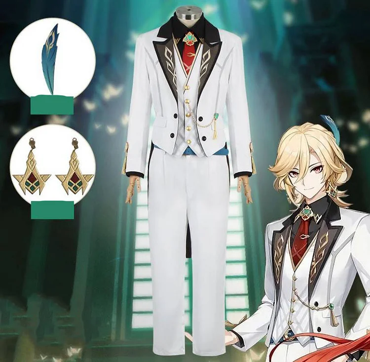 Genshin Toys Kaveh Cosplay Costume