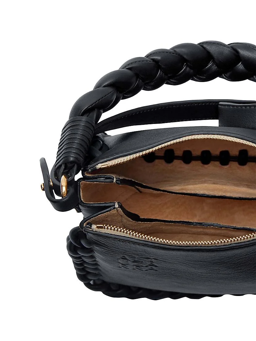 Altuzarra Small Braided Leather Top Handle Bag