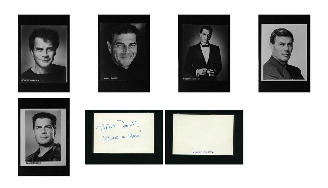 Robert Forster - Signed Autograph and Headshot Photo Poster painting set - Twin Peaks