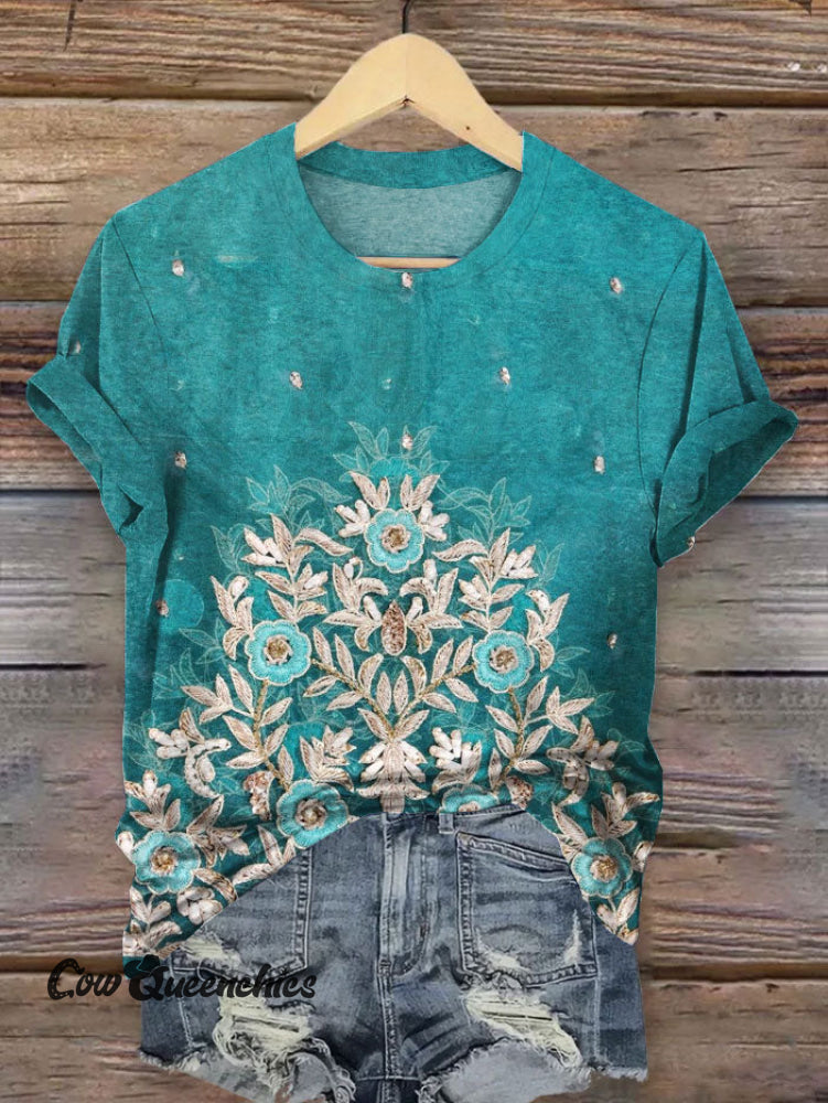 Vintage Art Print T-Shirt