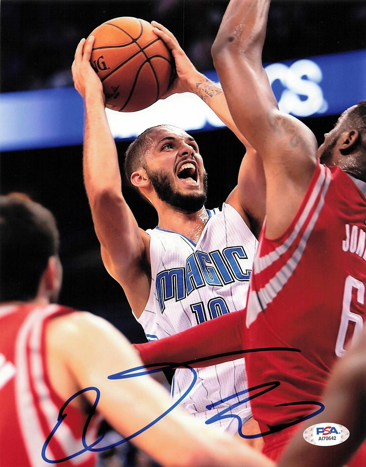 EVAN FOURNIER signed 8x10 Photo Poster painting PSA/DNA Orlando Magic Autographed