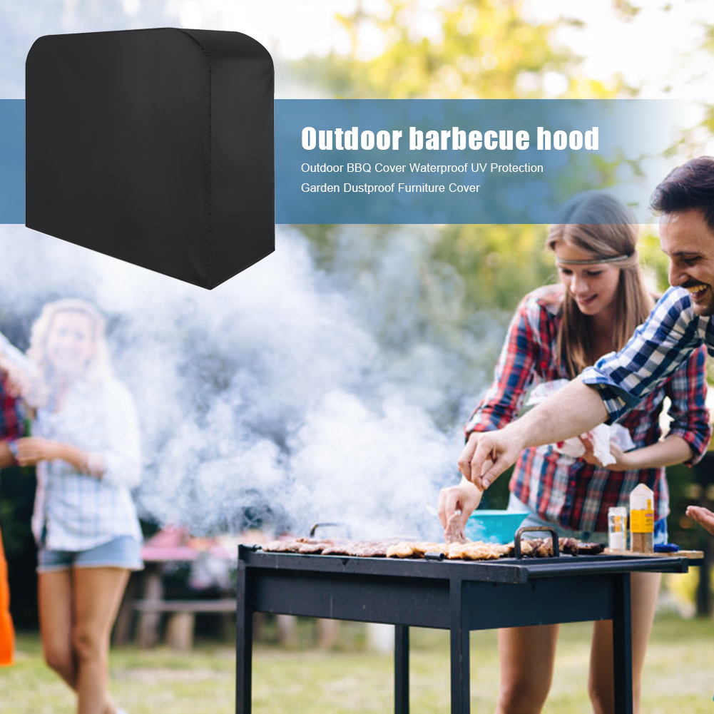 

Waterproof BBQ Grill Cover Anti Dust UV Rain Protective Hood Barbecue Patio, 170x61x117cm, 501 Original