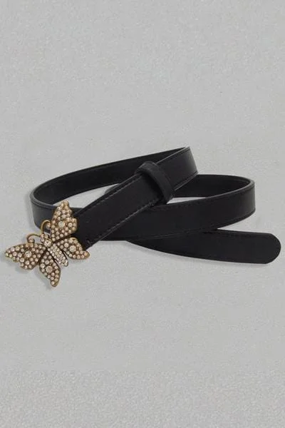 Casual Butterfly Buckle Belt