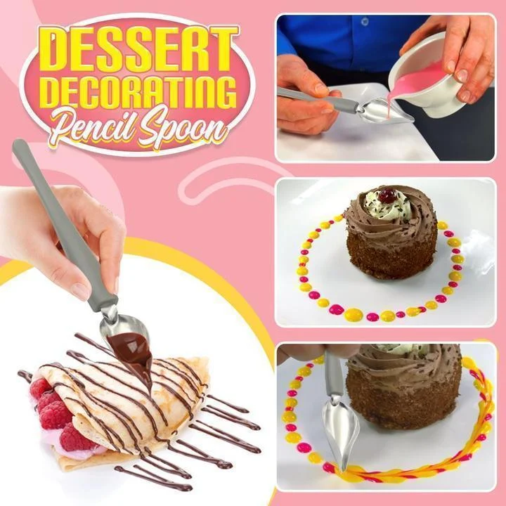 Dessert Decorating Pencil Spoon