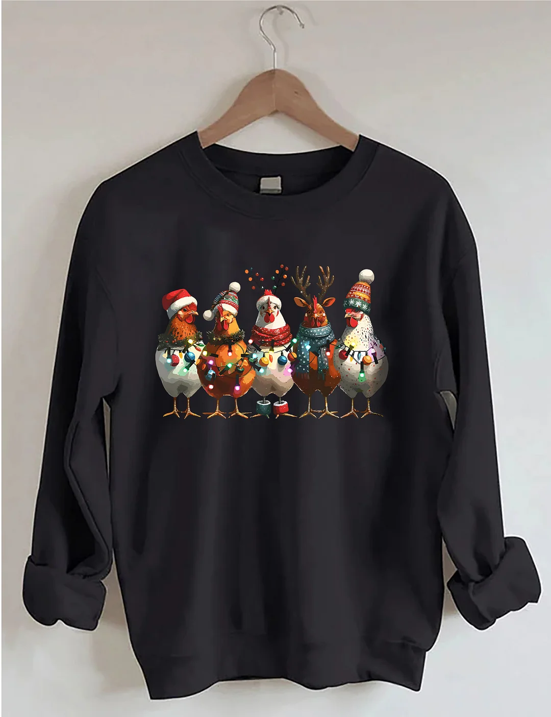 Christmas Chickens Sweatshirt