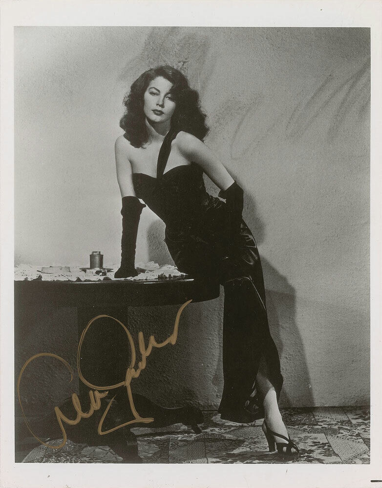 AVA GARDNER Autographed Photo Poster paintinggraph - Film Star Actress - Preprint