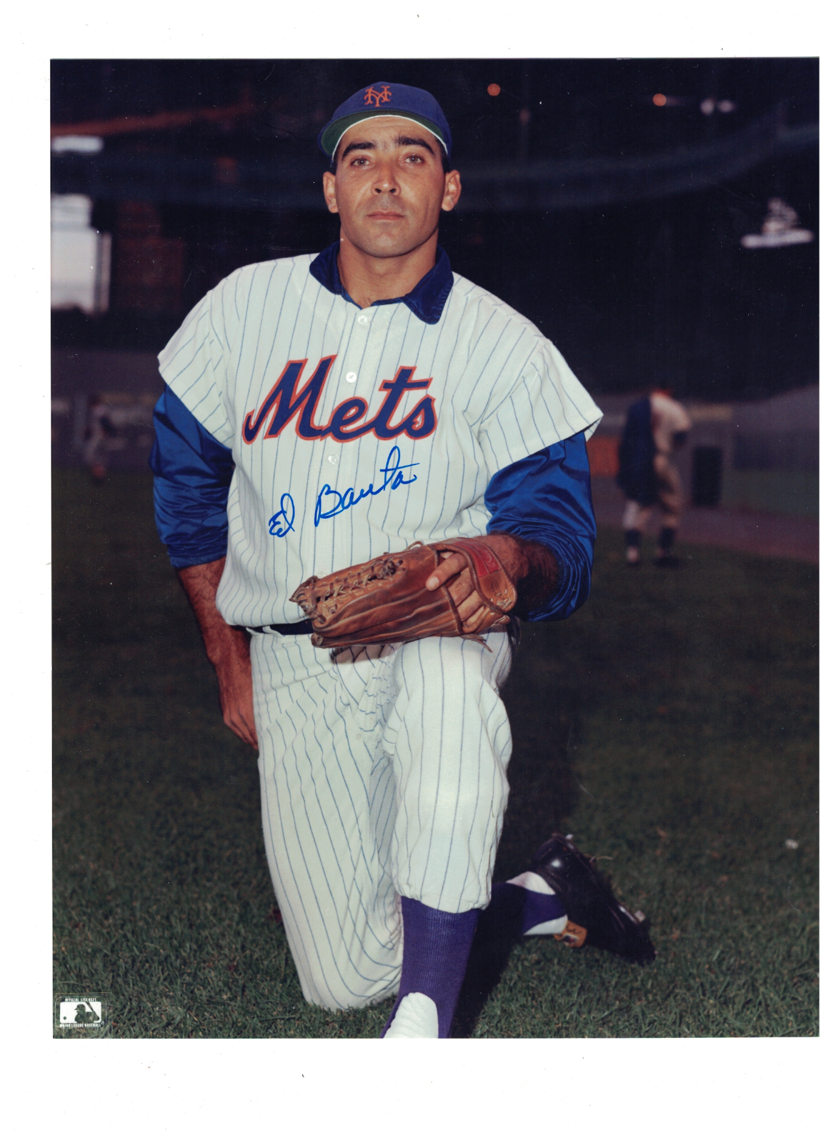 Ed Bauta New York Mets Signed 8x10 Photo Poster painting W/Our COA RH1