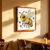 Honeybee DIY Partial Drill Diamond Painting Kit for Adults 30x30cm