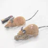 Remote control mouse toy, remote control electronic mouse flocked mouse toy interactive cat toy, suitable for cats, dogs, pets, moves like a real mouse