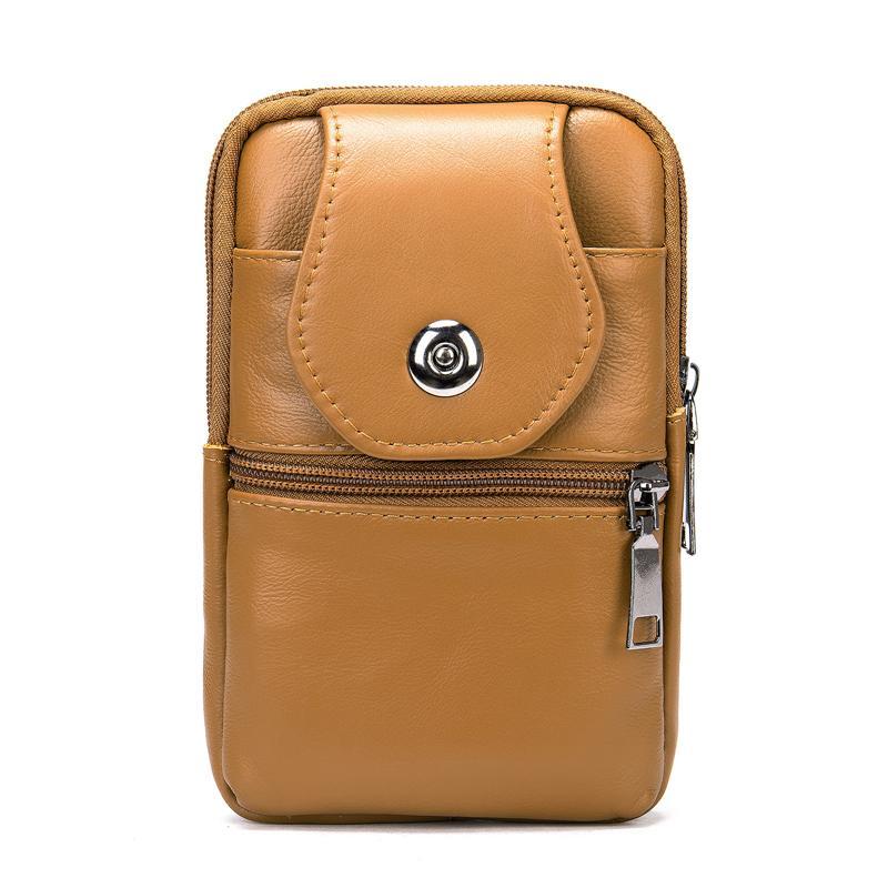 Mens Outdoor Vintage Durable Casual Belt Bags