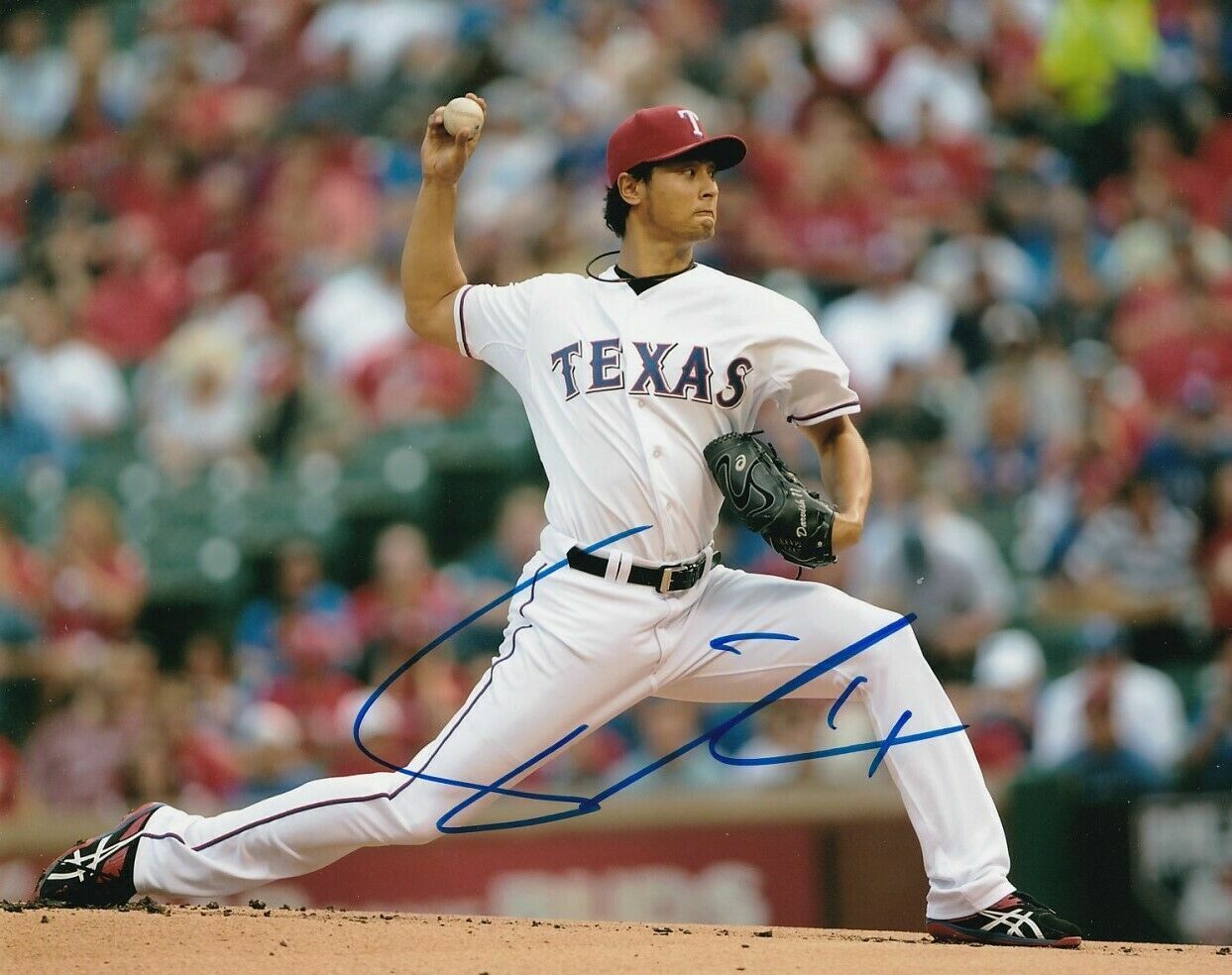 Yu Darvish Autographed Signed 8x10 Photo Poster painting ( Rangers ) REPRINT