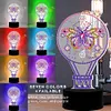 DIY Diamond Painting 7 Color Night Light Lamp Home Decoration Ornament Gift Kit(Butterfly)
