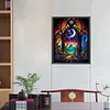 uk.everydayedeals (Limited Stock)Diamond Painting - Round AB Drills - Witch of Moon(45*55cm)