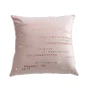 Nordic Rhinestone Velvet Home Living Creative Cushion Pillow Cover