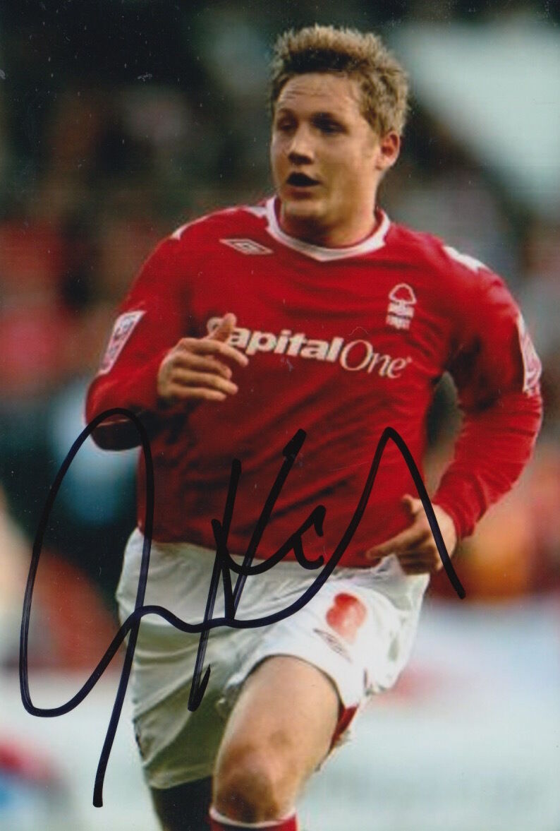 NOTTINGHAM FOREST HAND SIGNED KRIS COMMONS 6X4 Photo Poster painting 1.