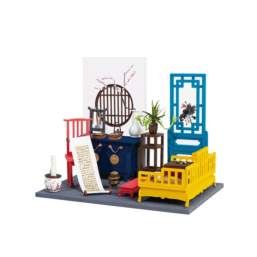 Rolife Elegant Study SN002 - DIY Miniature Dollhouse 1:20