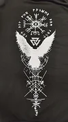 Valkyrie Vintage Spell Raven Totem Hoodies