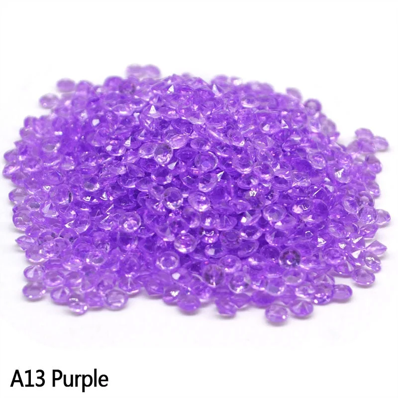 Wedding Decoration 1000PCS 4.5mm Crafts Crystal Confetti Table Scatters Clear Crystals Centerpiece Events Party Festive Supplies