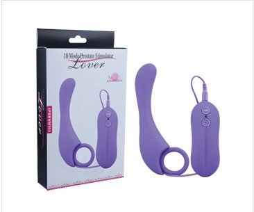 10 Frequency Vibrating Anal Plug G-point Stimulation Sex Toy For Adults 