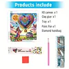 Kits sp&eacute;ciaux de peinture diamant en forme de per&ccedil;age partiel 5D pour adultes en forme de d&eacute;coque int&eacute;rieure 11,81 x 11,81 pouces