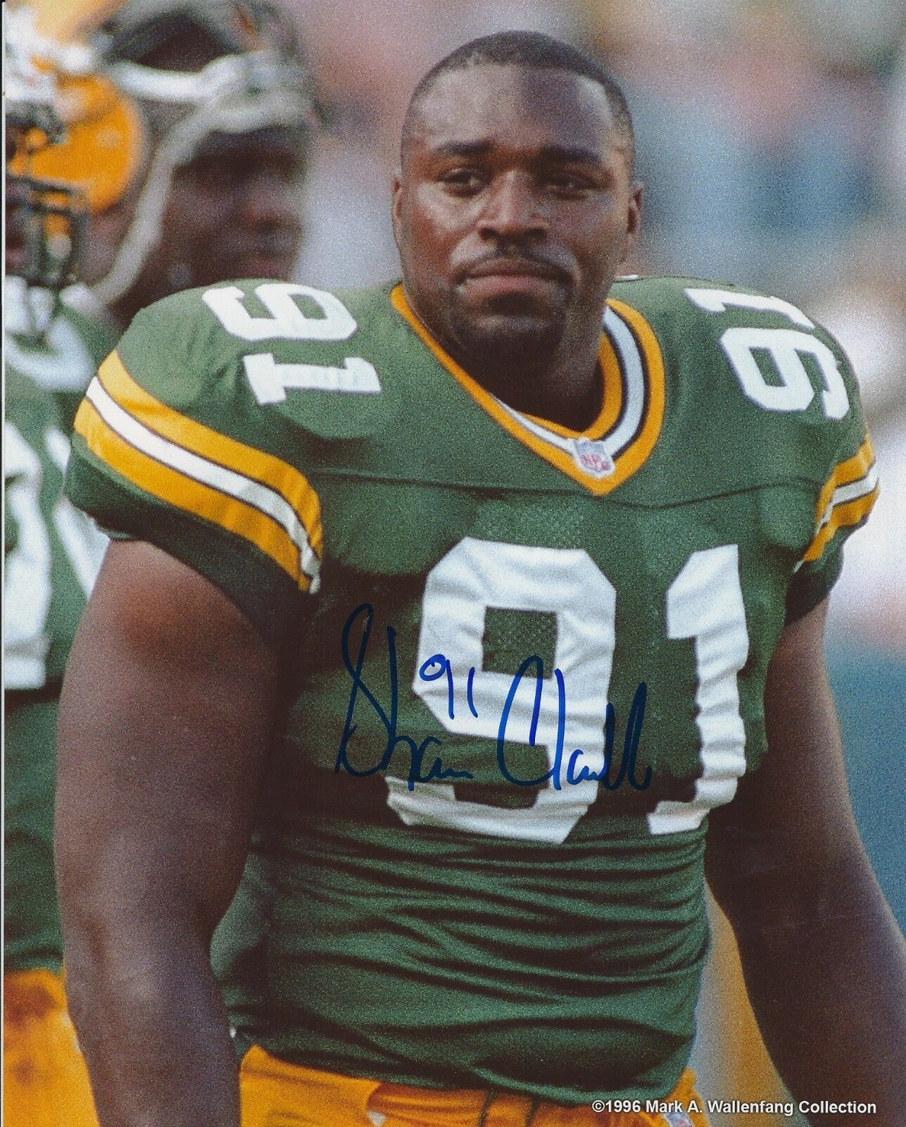 Autographed SHANNON CLAVELLE Green Bay Packers 8x10 Photo Poster painting - w/COA