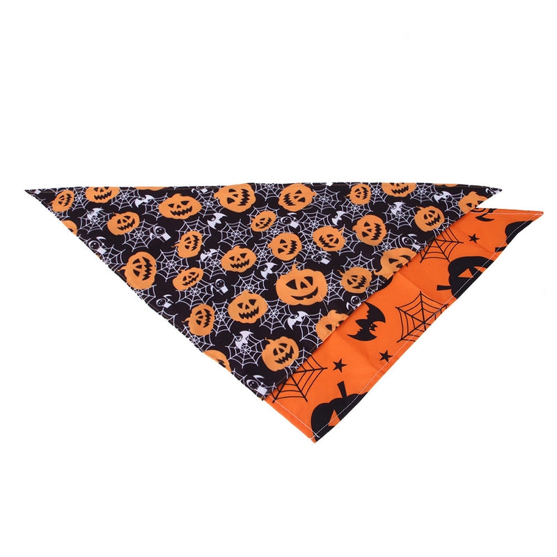 New Popular Halloween Pet’s Saliva Towel Dog Bandana Cat Pet Triangular Scarf Bib