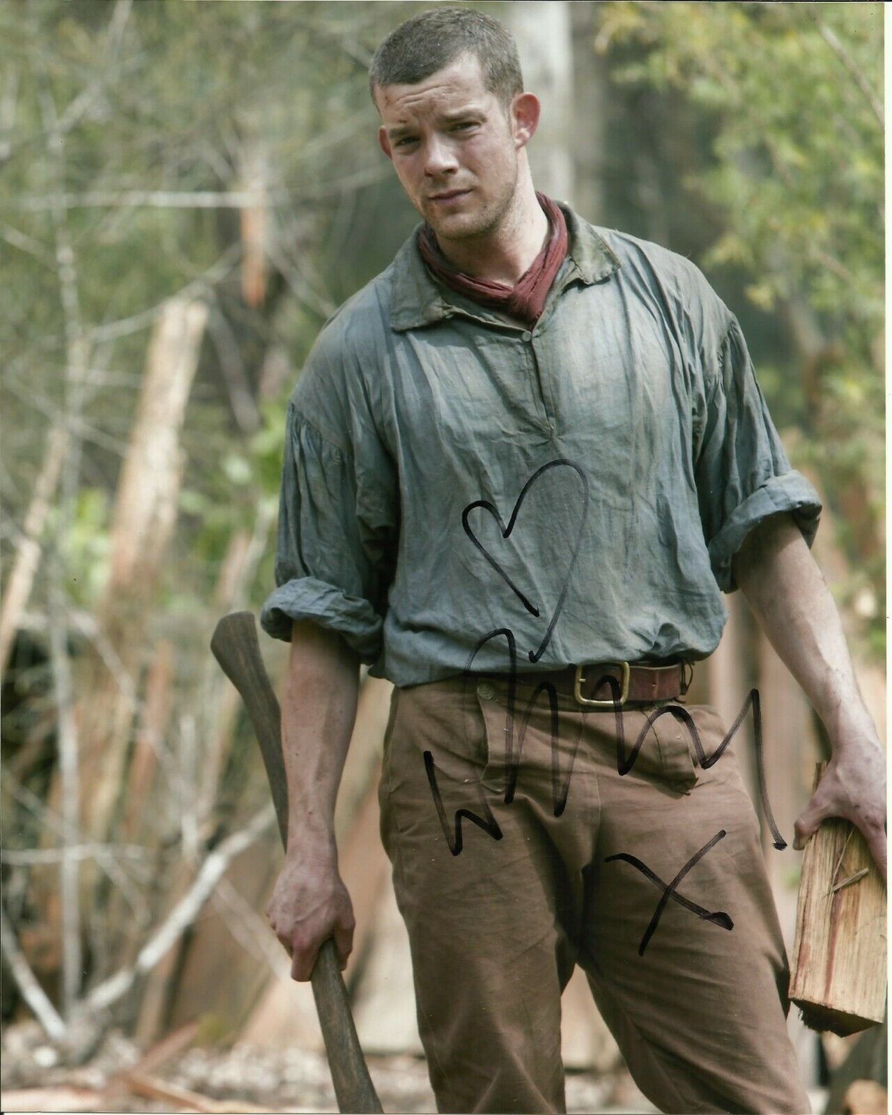 RUSSELL TOVEY SIGNED BANISHED Photo Poster painting UACC REG 242