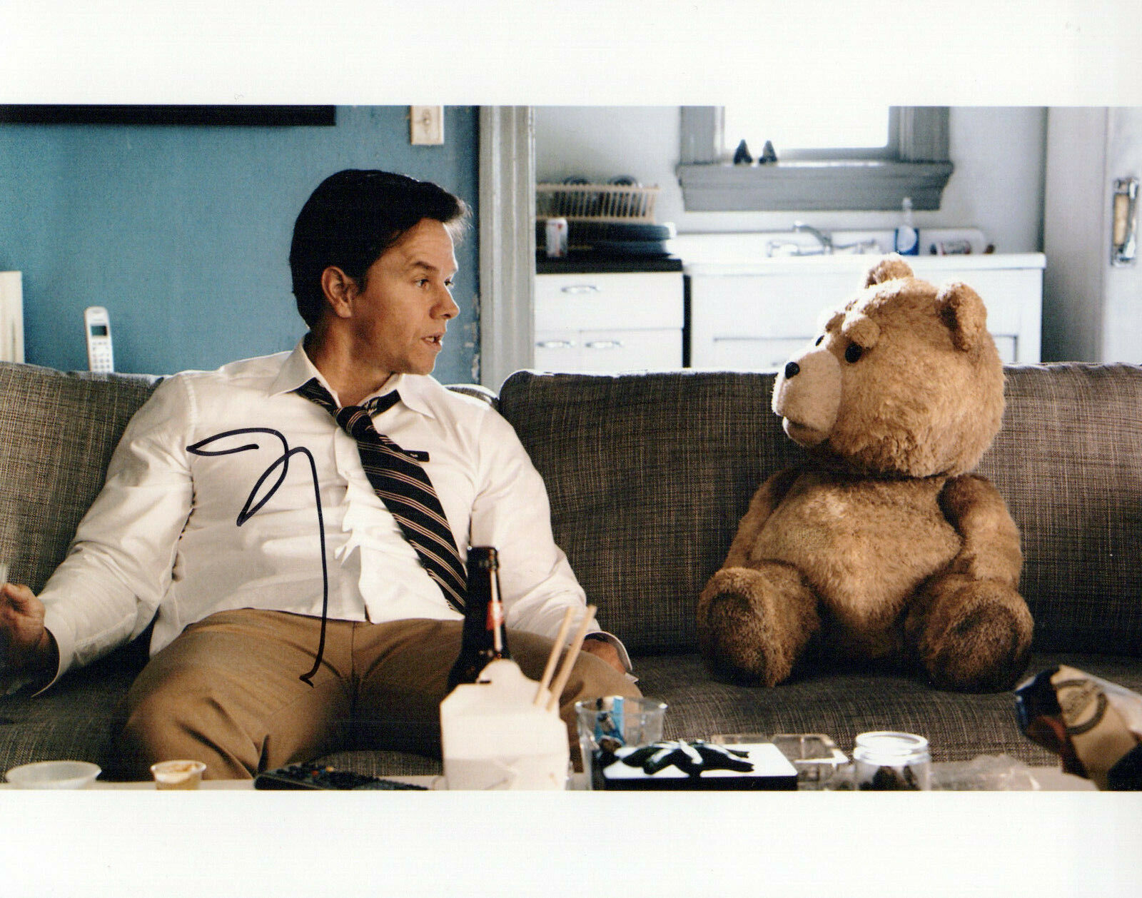 Mark Wahlberg Ted autographed Photo Poster painting signed 8x10 #10 John Bennett