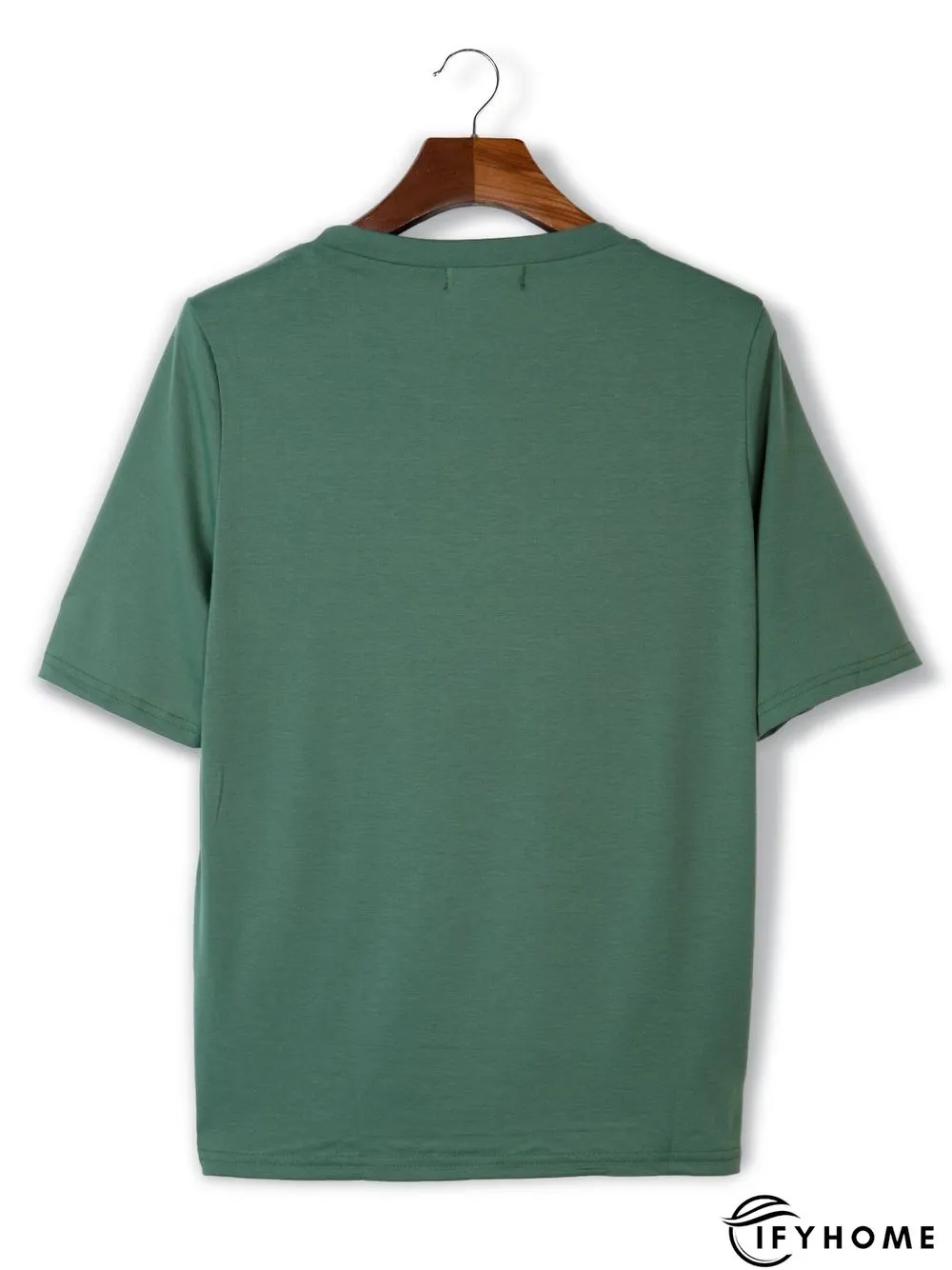 Summer casual simple printed T-shirt | IFYHOME