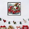 (40*40cm)Christmas Gnome - Full Round Drill Diamond Painting