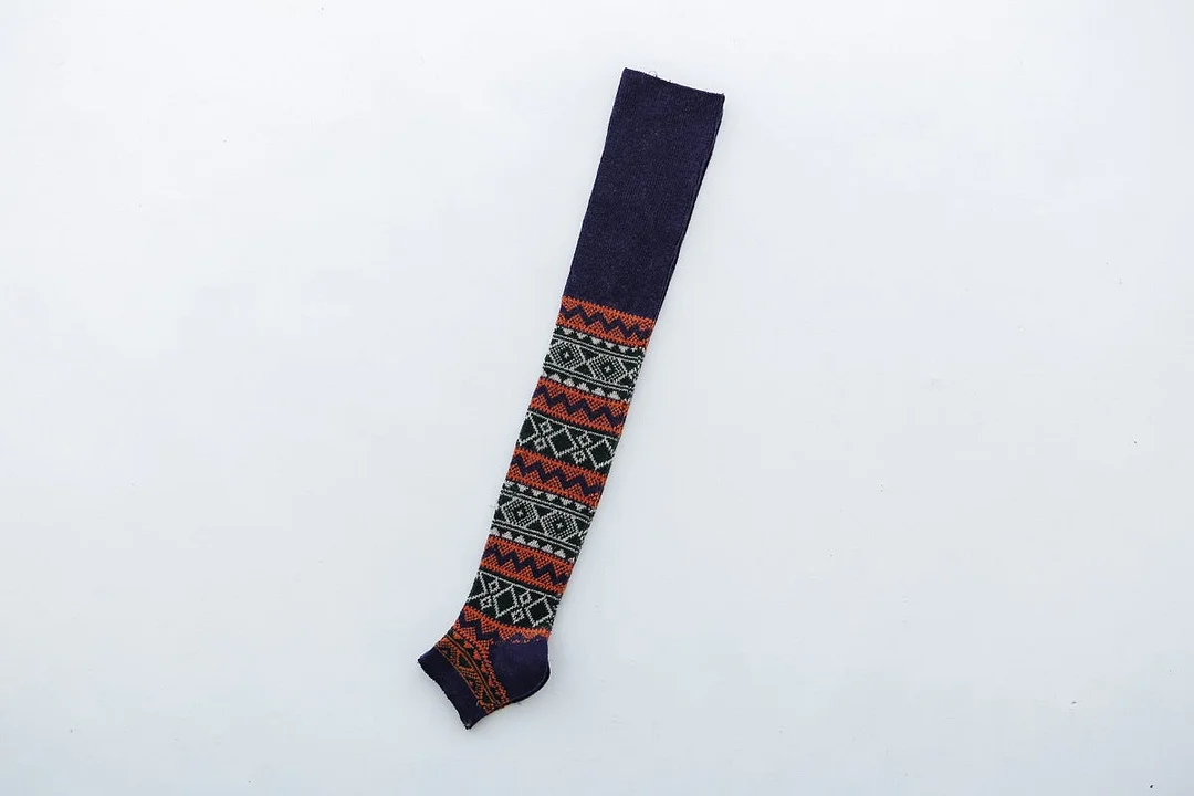 Long-tube Wool Over-the-knee Socks