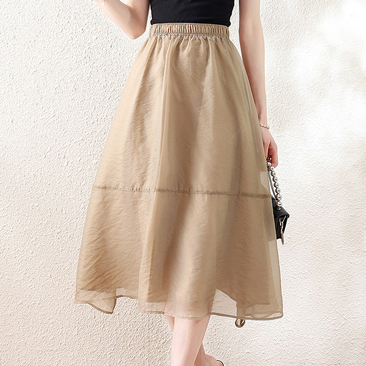 A-Line Casual Skirts QueenFunky