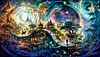 Luxury AB Velvet Diamond Painting Kit - Landscape