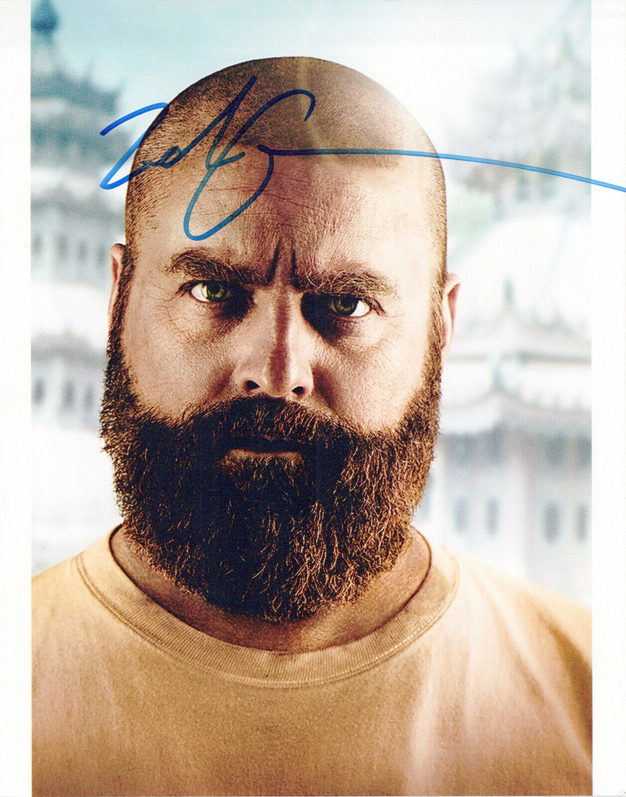 Zach Galifianakis The Hangover Part II autographed Photo Poster painting signed 8x10 #1 Alan