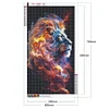 Diamond Painting -Full Round Drill Lion(70*40 CM)