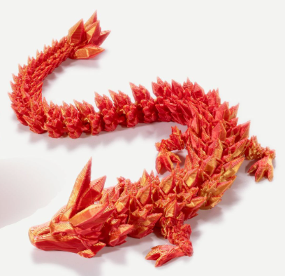 🔥Last Day 49% OFF🔥🐲Articulated Crystal Dragon and Dragon Egg  - Limited Edition