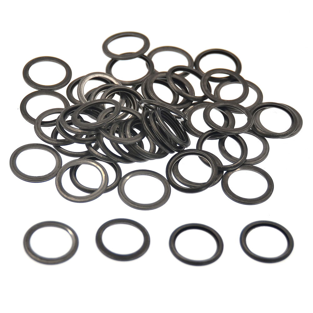 

50pcs 16mm Oil Drain Plug Crush Washer Oil Pan Gaskets for Subaru Legacy XV, 501 Original