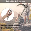 Grappling Hook Folding Survival Claw Multifunctional Stainless Steel Hook for Outdoor Camping Hiking Tree Rock Mountain Climbing