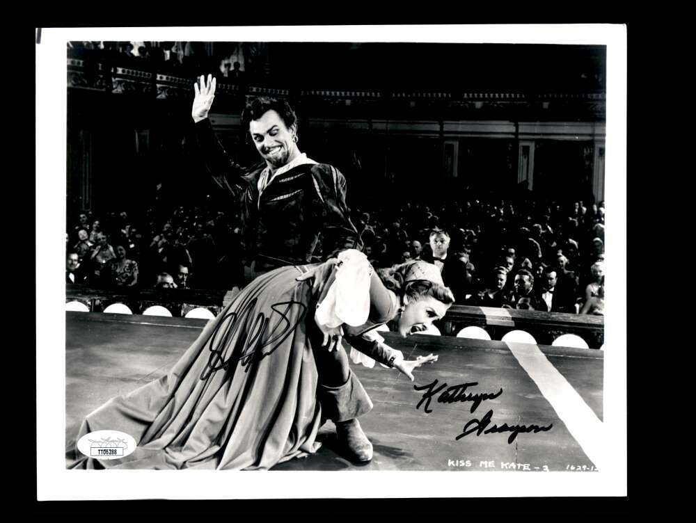 Kathryn Grayson Howard Keel JSA Coa Signed 8x10 Kiss Me Kate Photo Poster painting Autograph