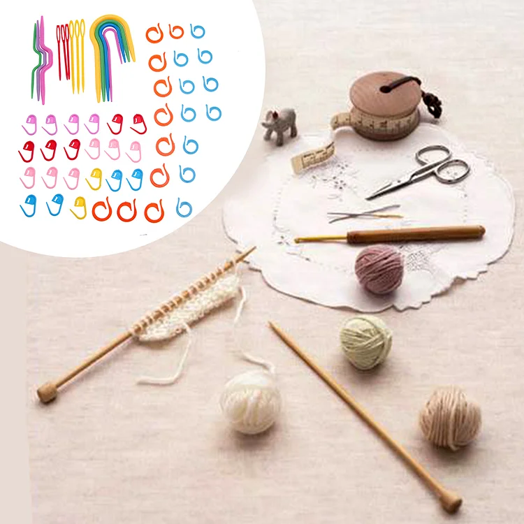 Accessories Plastic Needle Manual Yarn Stitch Crochet Knit Knitting Row  Counter