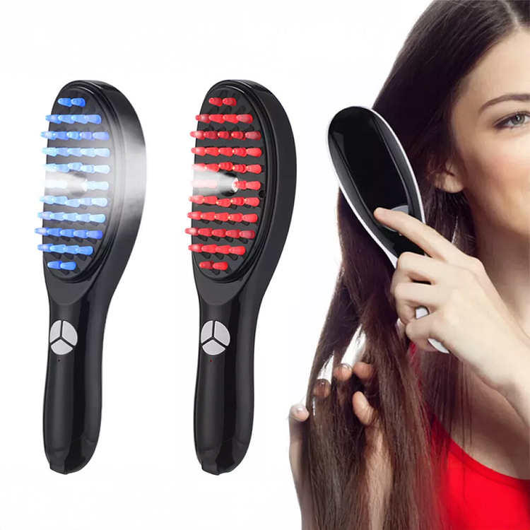 Scalp Massager Spray Brush – Massage, Light Therapy & Essential Oil Diffuser