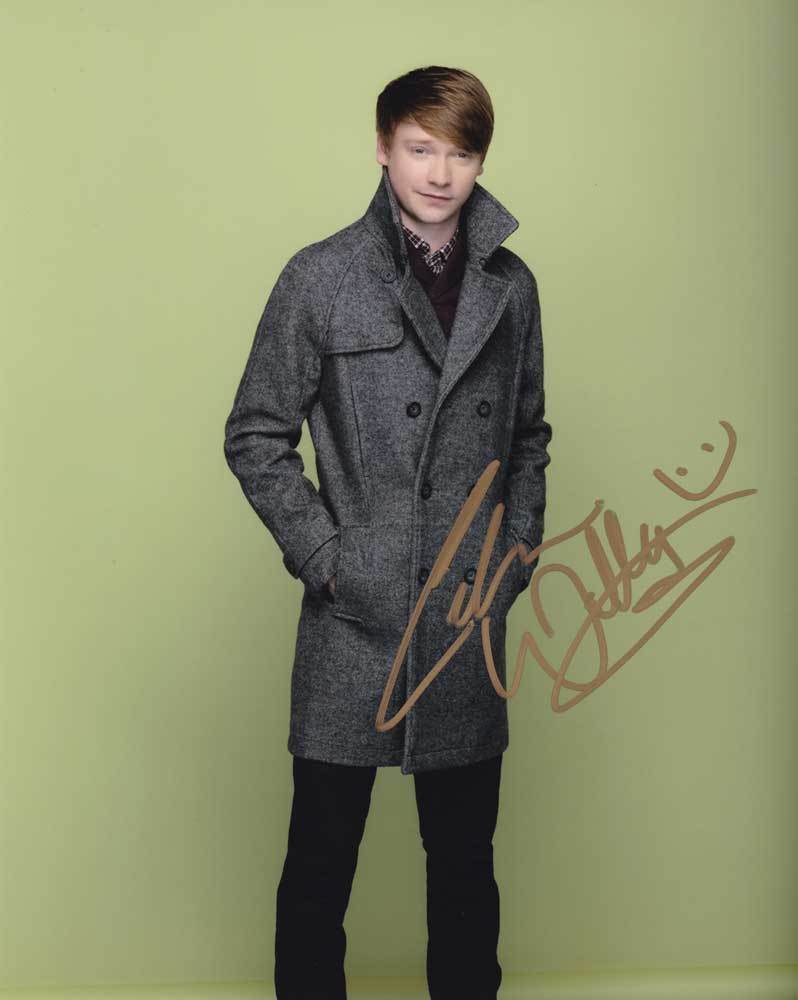 Calum Worthy In-person AUTHENTIC Autographed Photo Poster painting SHA #31054