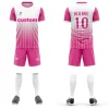QZJC Custom-made Quick-Drying Men's & Women's Soccer Wear Short-Sleeved Training & Match Team Uniforms