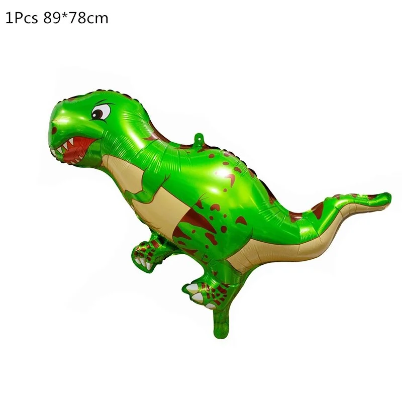 Dinosaur Birthday Party Dinosaur Foil Balloon Confetti Latex Ballons Dino Air Baloon Globos Kids Animal Jungle Party Decoration