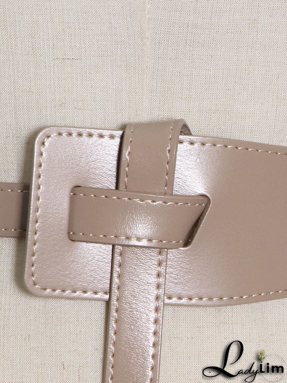 Asymmetric Solid Color Belts