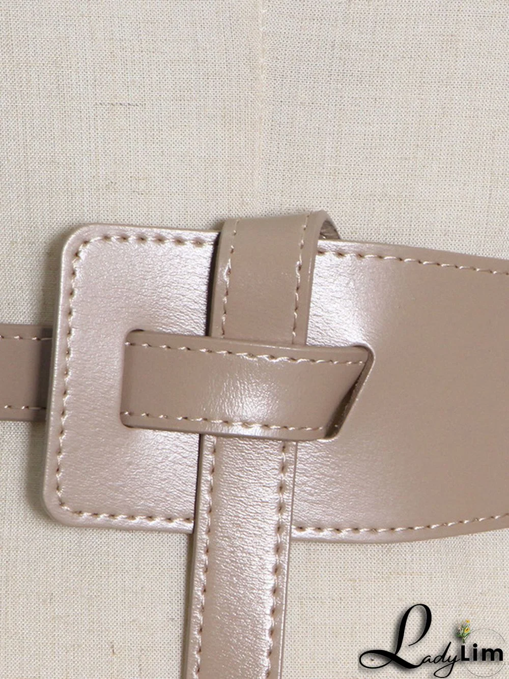 Asymmetric Solid Color Belts