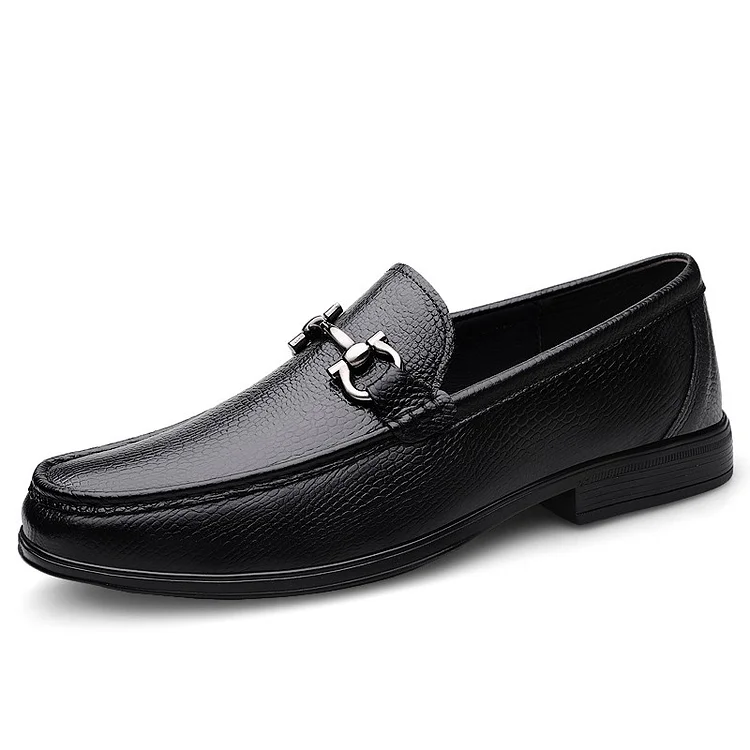 Damulin Luxury Brand Men's Casual Shoes Genuine Leather  Slip on Formal Loafers Handmade Man Moccasins Italian Black Male Driving Shoes