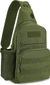 Taktisch Brusttasche Military Schultertasche Tactical Chest Sling Pack MOLLE Armee Crossbody Bag Milit&auml;risch Umh&auml;ngetasche Mini Single Strap Rucksack f&uuml;r Reisen Wandern Camping
