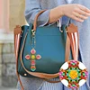 6pcs/set Cross Diamond Painting Keychain DIY Diamond Mosaic Kit Bag Pendant 
